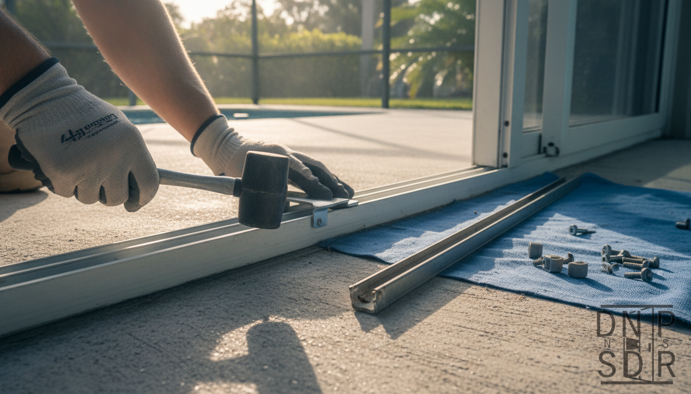 Sliding Door Track Repair