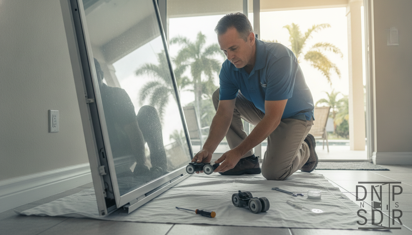 Sliding Door Roller Replacement