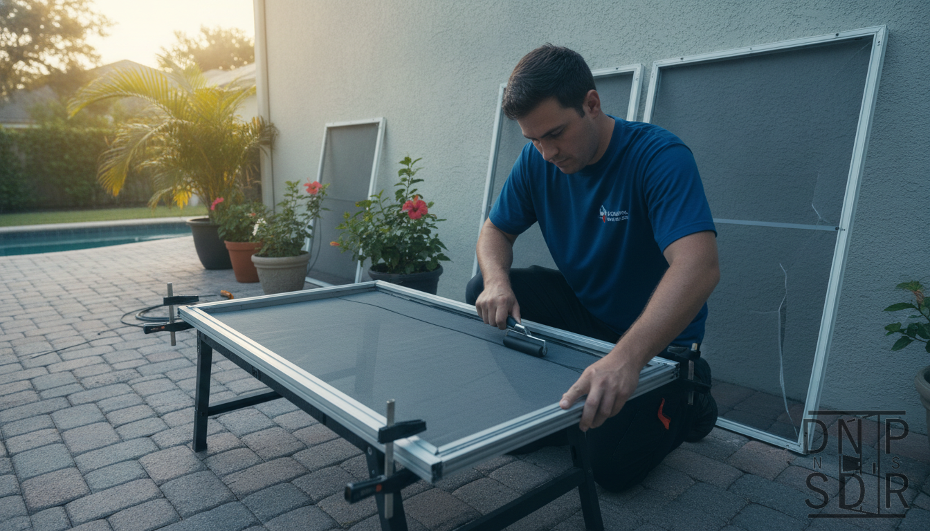 Sliding Door Screen Repair & Replacement