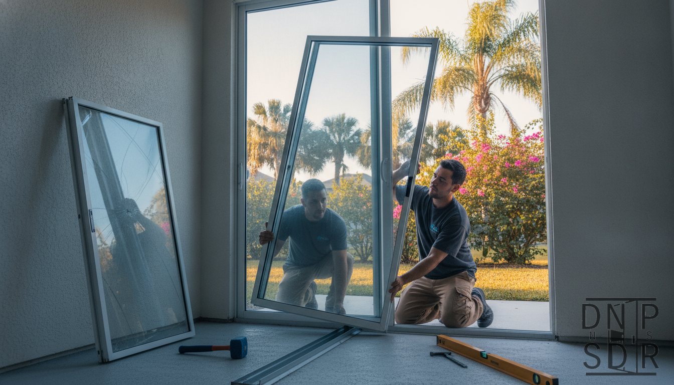 Sliding Door Panel Replacement